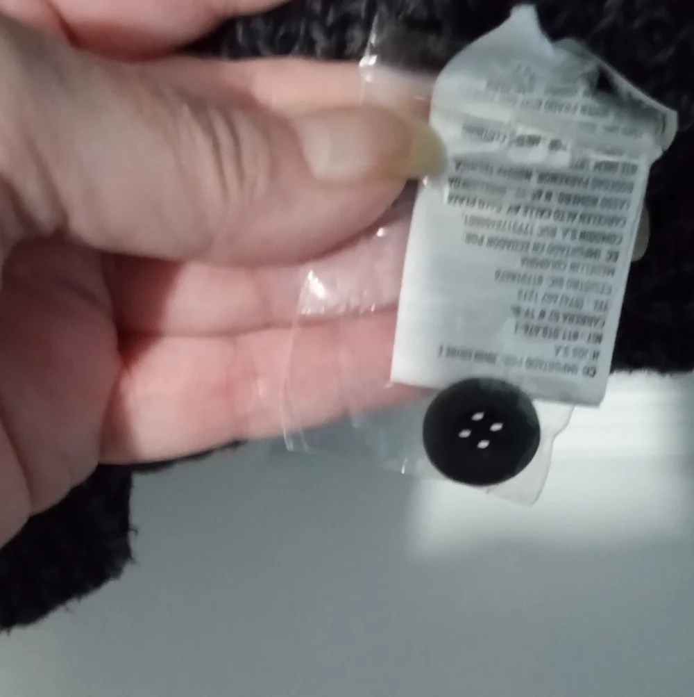 American Eagle Outfitters Charcoal V-Neck Sweater
